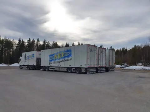 Två fasta turer i veckan – Norrland och Mälardalen